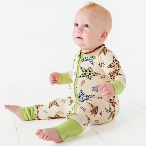 KIKI + LULU Struck By Mama's Love Convertible Bamboo Footies